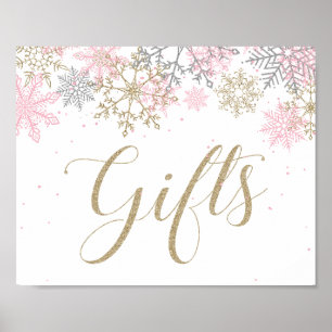 Winter Wonderland Gifts Sign