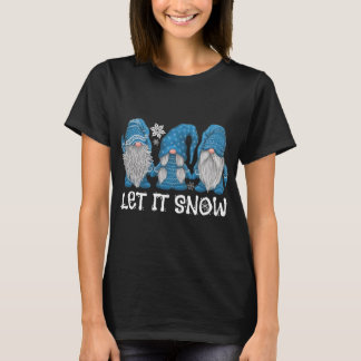 Winter Wonderland Gnomes Winter Snowy Gnomes Snow T-Shirt