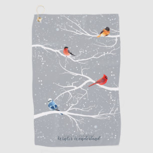 Winter Wonderland Golf Towel