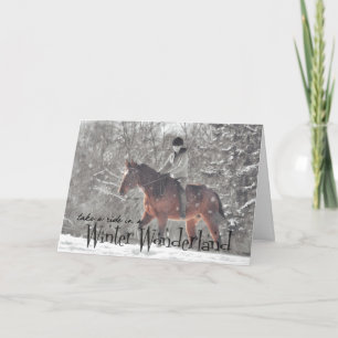 WINTER WONDERLAND Greeting Card