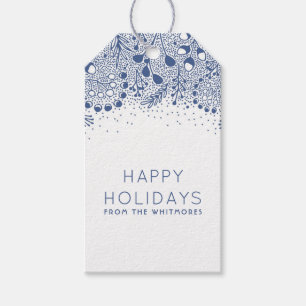 Winter Wonderland Happy Holidays Gift Tags