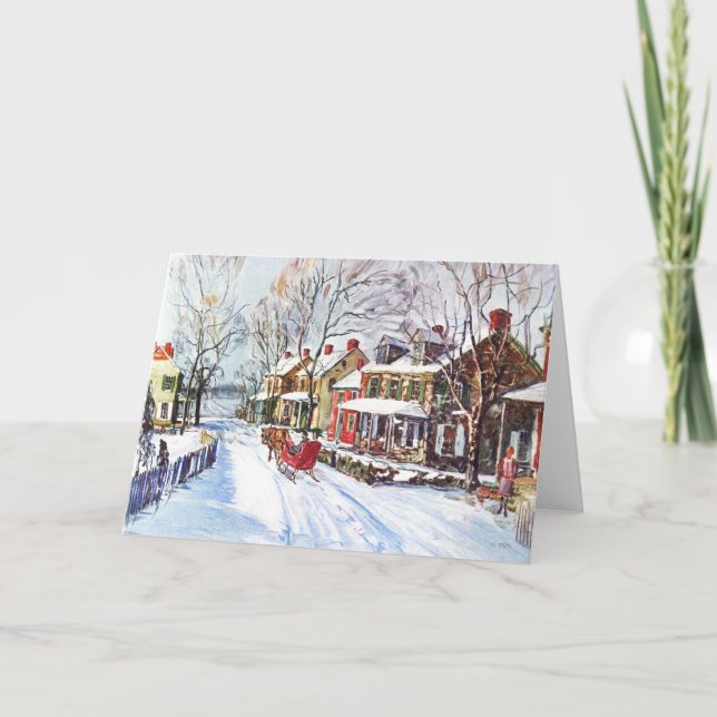 Winter Wonderland Holiday Card (Front)