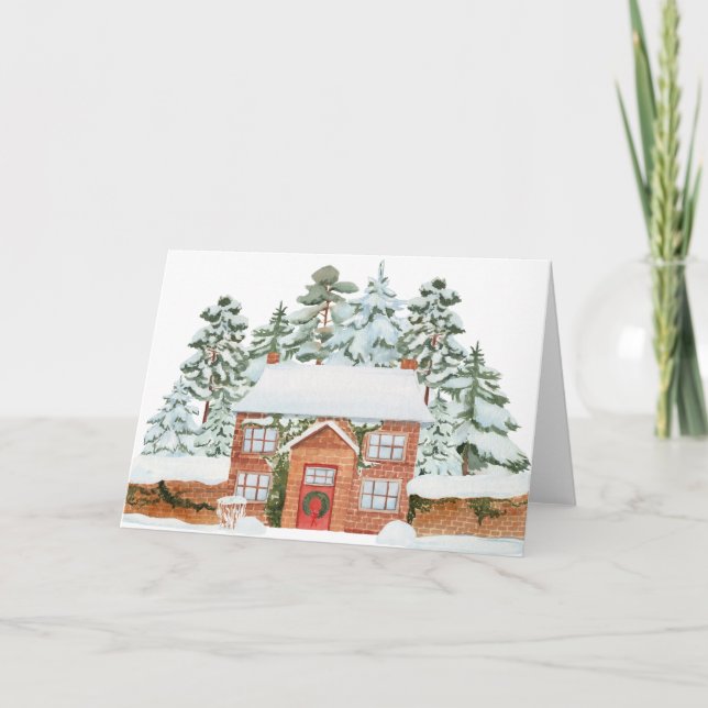 Winter Wonderland Holiday Card (Front)
