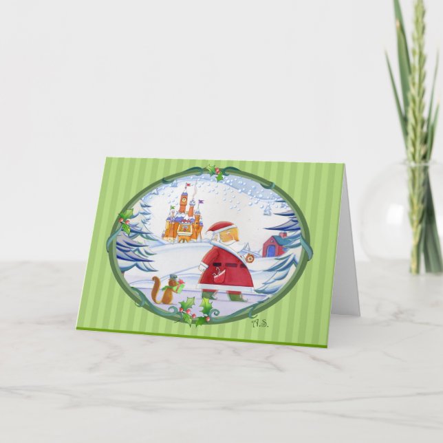 Winter Wonderland Holiday Card (Front)