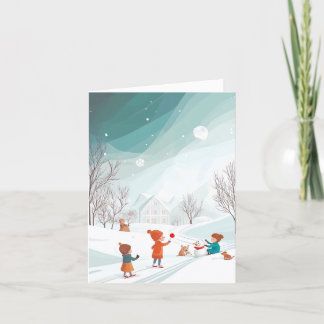 Winter Wonderland Holiday Card
