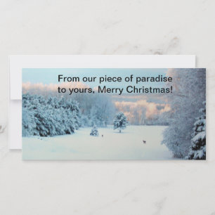 Winter Wonderland Holiday Card