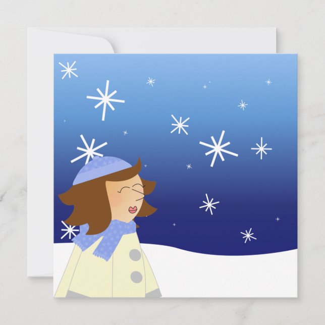 Winter Wonderland Invitation (Front)
