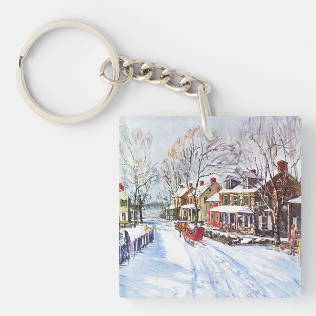 Winter Wonderland Keychain (Front)