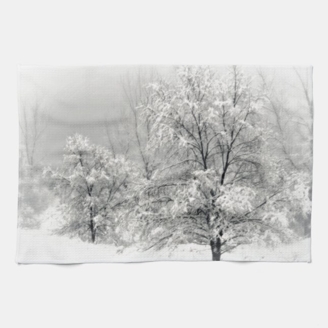 Winter Wonderland Kitchen Towel (Horizontal)