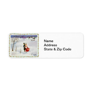 Winter Wonderland Label