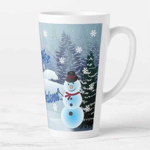 Winter Wonderland Latte Mug