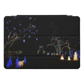 Winter Wonderland Lights Blue and White Holiday iPad Pro Cover
