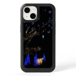 Winter Wonderland Lights Blue and White Holiday OtterBox iPhone 14 Case