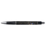 Winter Wonderland Lights Blue and White Holiday Pen