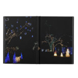 Winter Wonderland Lights Blue and White Holiday Powis iPad Air 2 Case