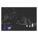 Winter Wonderland Lights Blue and White Holiday Tissue Paper