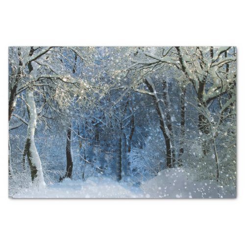 Winter Wonderland Magical Glitter Tissue Paper