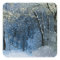 Winter Wonderland Magical Sun Glittery Sticker