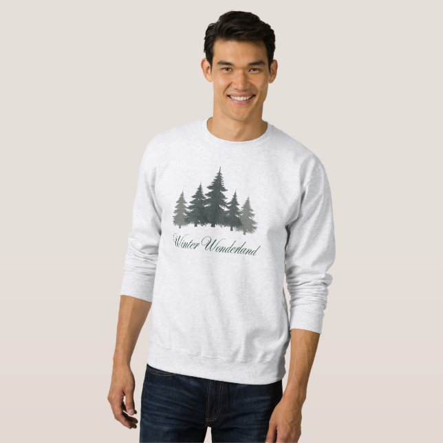 Winter Wonderland Men's sweatshirt (Front Full)