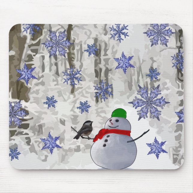 Winter Wonderland Mouse Pad (Front)