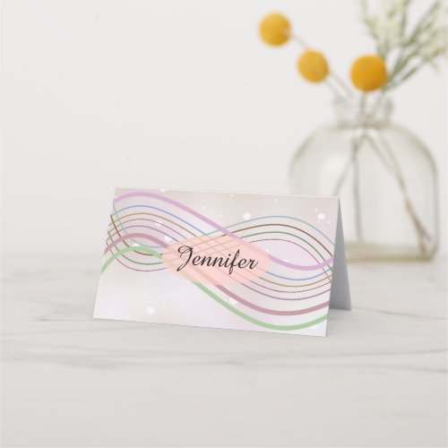 Winter Wonderland Name Place Holder Place Card