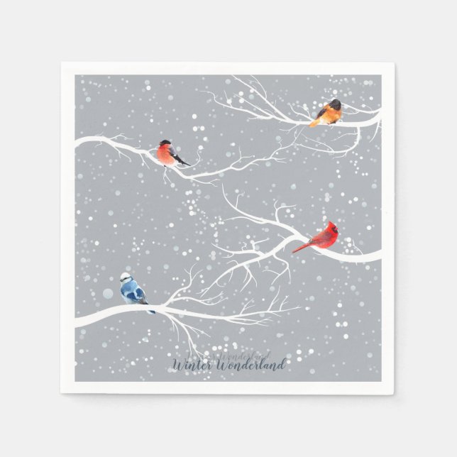 Winter Wonderland Napkins (Front)