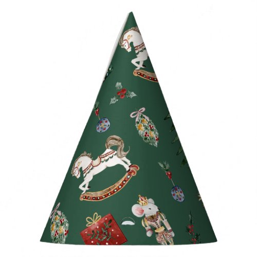 Winter wonderland Nutcracker Christmas birthday Party Hat