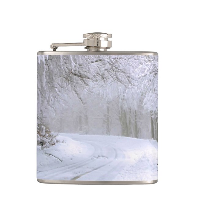 Winter Wonderland of Snow Flask (Front)