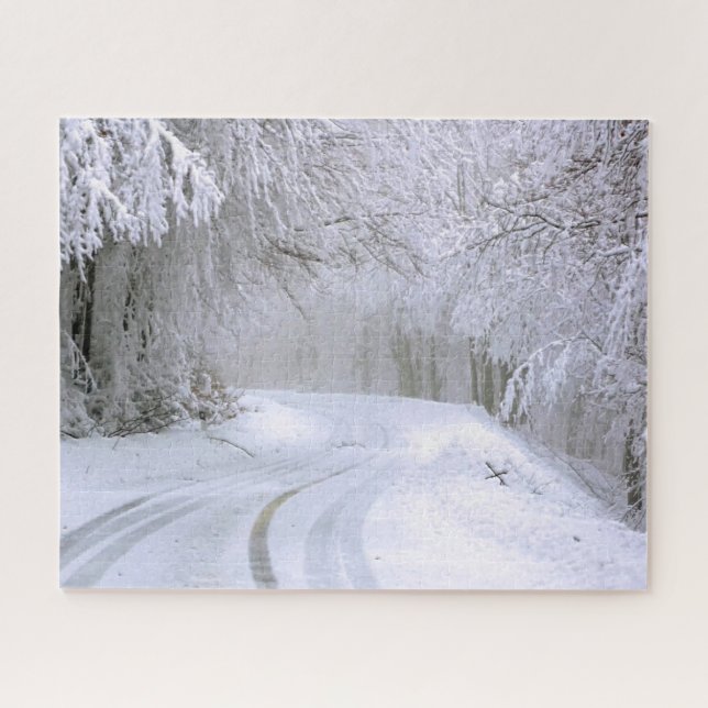 Winter Wonderland of Snow Jigsaw Puzzle (Horizontal)