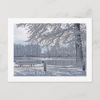 WINTER WONDERLAND/OLANDER PARK/SYLVANIA,OHIO POSTC POSTCARD