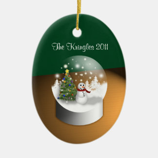 Winter Wonderland Oval Ornament