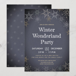 Winter Wonderland Party Invitation