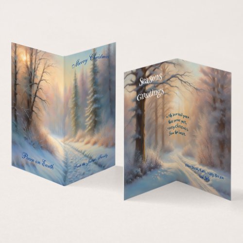 Winter Wonderland Personalized Pastel Prints