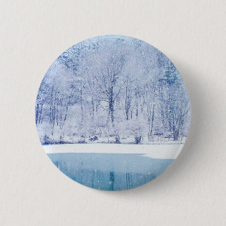 Winter Wonderland Pinback Button