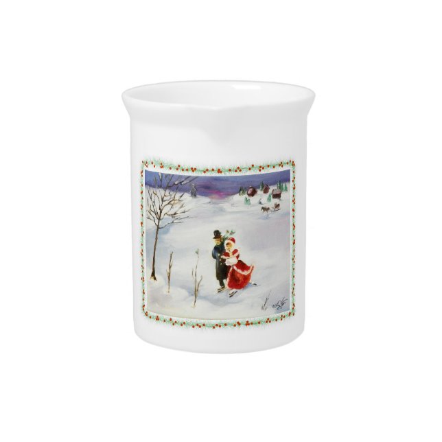 Winter Wonderland Pitcher (Front)