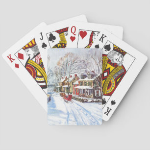 Winter Wonderland Poker Cards