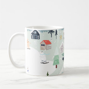 Winter Wonderland: Polar Bear Christmas Coffee Mug