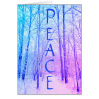 WINTER WONDERLAND PURPEACE CARD