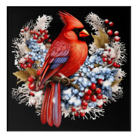 Winter Wonderland Red Cardinal