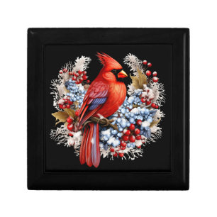 Winter Wonderland Red Cardinal Gift Box