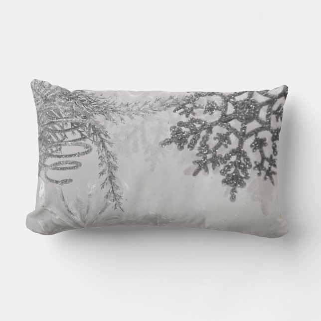 "Winter Wonderland" series v lumbar pillow (Front)