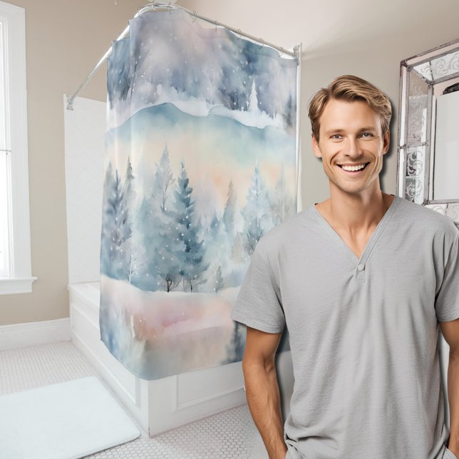 Winter Wonderland  Shower Curtain (Creator Uploaded)
