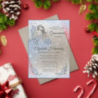 Winter Wonderland Silver Light Blue Quinceanera
