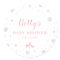 Winter wonderland, Silver & Pink Baby Shower