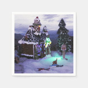 Winter Wonderland Snow Scene 2020 Napkins
