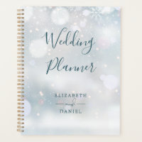 Winter Wonderland Snow Wedding Planner