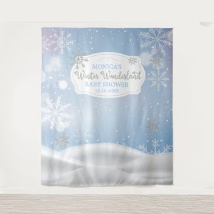 Winter Wonderland Snoweflakes backdrop