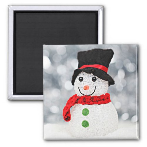 Winter Wonderland Snowman Magnet