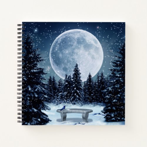 Winter Wonderland Square Notebook