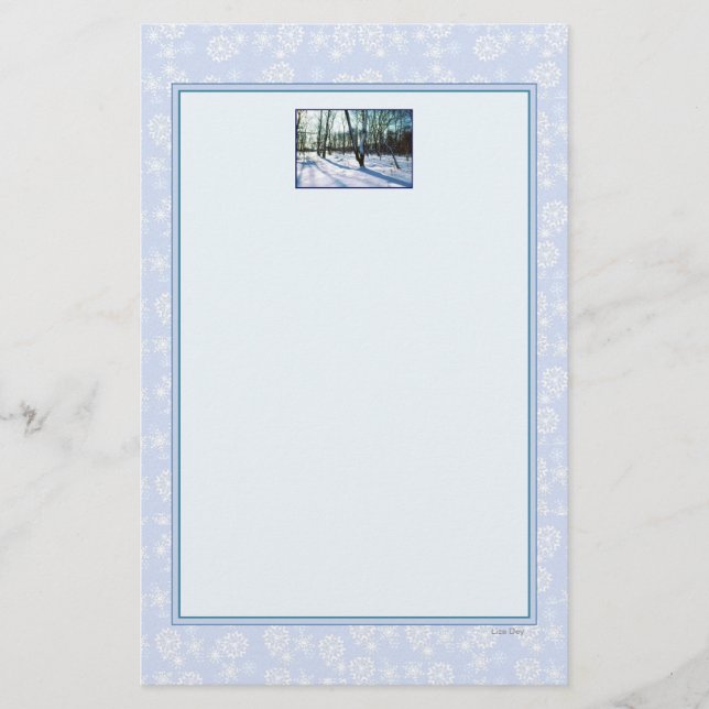 'Winter Wonderland' Stationery (Front)